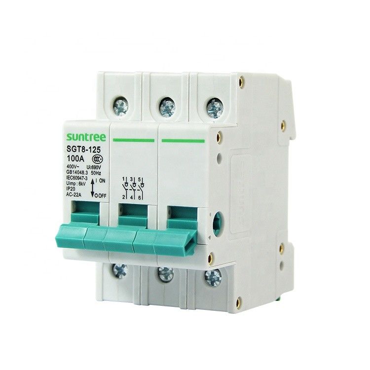 6kv AC Indoor Low Voltage 100A Isolation Disconnect Switch