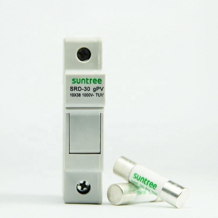 Suntree IP20 Din Rail 1000V 15A DC Fuse Holder