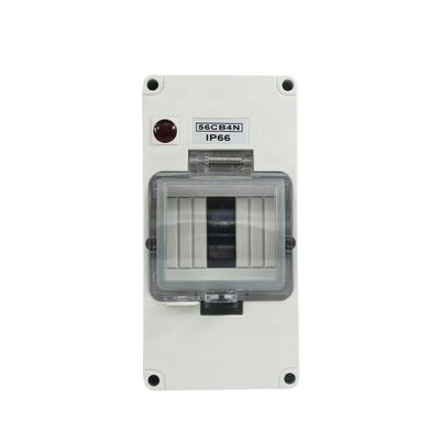IP66 Plastic MCB RCD 8ways Circuit Breaker Enclosure Box