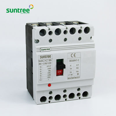 125A 200A 250A 3P 4P Moulded Case Circuit Breaker