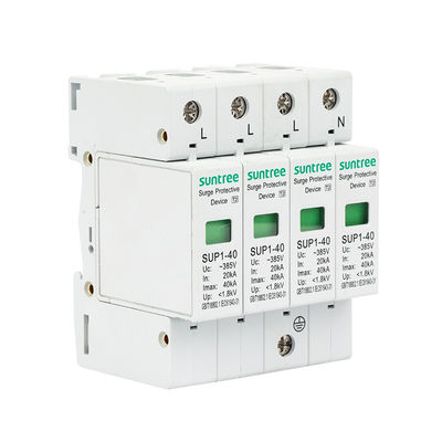 SPD 220V 415V 4P Ac Surge Protection Device