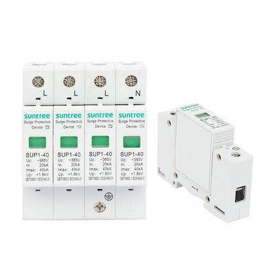 SPD 220V 415V 4P Ac Surge Protection Device