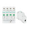 2P IP20 OEM AC Surge Protector Device For SPD Protection