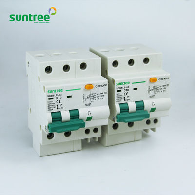 Panel Mounting 300mA 2P RCBO Circuit Breaker IEC60898